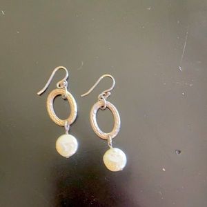 Sterling silver .925 drop earrings